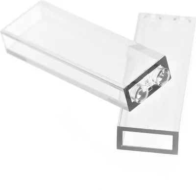 Immagine prodotto di 2x mattoncini Lego 1x2x5 bianco trasparente Supporto colonna 4624313 35274 46212 2454