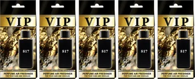 Produktbild von 5x Auto Duft VIP-817, Lufterfrischer Auto,Duftbaum auto,Auto zubehör,Duftspender