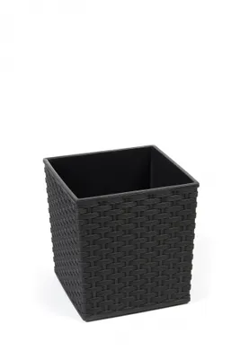Obrázek produktu pro LAMELA spolka z organiczona odpowiedzi. Obal JUKA - rattano černá 190x190 mm 19,5 cm