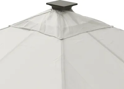 Produktbild von Leco Ersatz-Dachtextil für "Solarpavillon LINA 3 x 3 m" lichtgrau