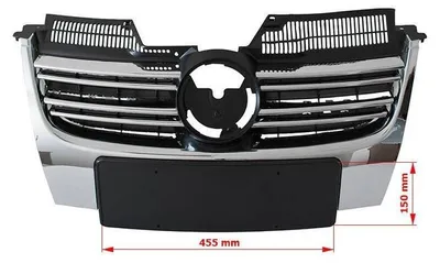 Kühlergrill Chrom Gitter Grill für VW Golf V 5 Variant 2007-2009 Jetta 2004-10 – Produktansicht