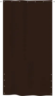 Produktbild von vidaXL Balkon-Sichtschutz Braun 140x240 cm Oxford-Gewebe