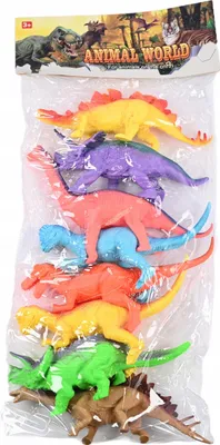 Zdjęcie produktu dla Figurki Dinozaury Zestaw Figurek Do Zabawy Dinozaur 8Szt