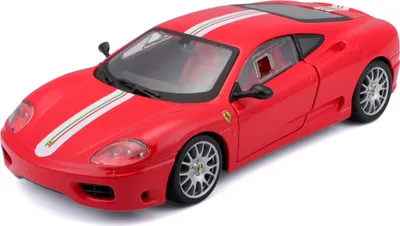 Produktbild von Bburago 18-26550 - Modellauto - Ferrari Challenge Stradale (rot, Maßstab 1:24)