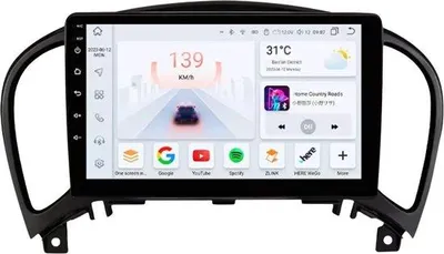 Produktbild von Autoradio mit Bluetooth, CarPlay, kompatibel mit Apple und Android, Stereoanlage, Navigation, Autonavigationssystem, für Nissan Juke YF15 (2010–2014)