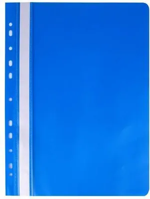 Obrázek produktu pro Desky s rychlovazačem, europerforace, modré, PP, A4, VICTORIA