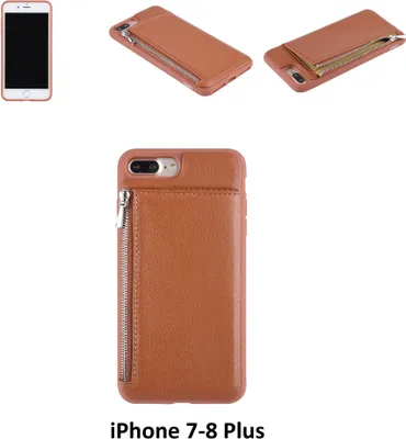 Produktbild von Back Cover for iPhone 7-8 Plus - Brown