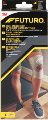 Zdjęcie produktu dla FUTURO™ 46165DABI FUTURO™ Kniebandage 46165DABI, Gr. L grau 43,2-49,5 cm, 1 St.