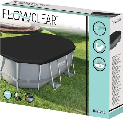 Produktbild von Bestway Flowclear Poolabdeckung 418x230 cm