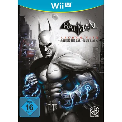 Zdjęcie produktu dla Warner Bros Batman: Arkham City Armoured Edition, Wii U, Wii U, od 17 lat