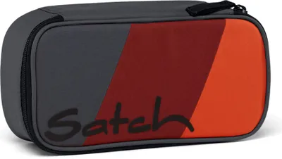 Produktbild von satch Schlamperbox inklusive Geodreieck Etui Kinder  SAT-BSC-001 Fire Up