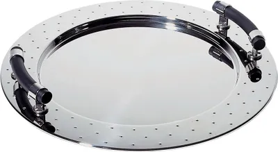 Produktbild von Alessi MGVASS, Polyamide, Edelstahl, 480 x 480 x 0 mm, Schwarz, Edelstahl