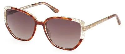 Produktbild von Guess Jeans Braune Sonnenbrille Fr Damen Größe: UNI