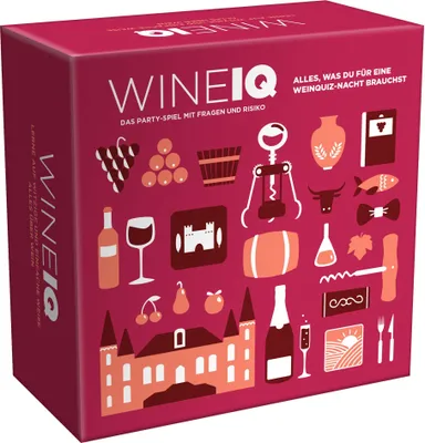 Produktbild von Helvetiq WINEIQ, Kartenspiel, Trivia, 15 Jahr(e)