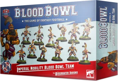 Produktbild von Games Workshop Imperial-Nobility-Team für Blood Bowl: The Bögenhafen Baronsg, Sammelfigur