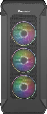 Zdjęcie produktu dla Genesis Gehäuse IRID 505 ARGB V2 mit Sichtfenster schwarz
