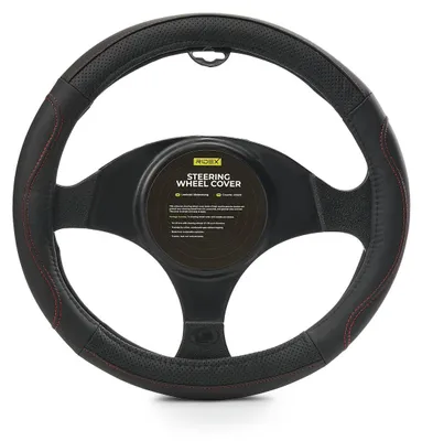 Produktbild von RIDEX 4791A0133 Lenkradbezug Ø37-39cm Schwarz Lenkradhülle