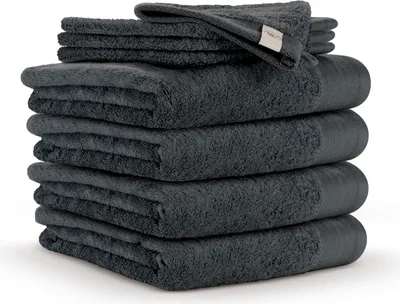Produktbild von Walra Duschtuch Soft Baumwolle (70x140cm) Anthrazit