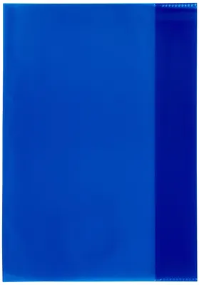 Produktbild von Herlitz Hefthülle A4, 25 Stück, blau