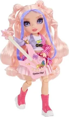 Immagine prodotto di Rainbow High Jr High Rockband Bella bambola di moda, figura da 22 cm, bambola da collezione