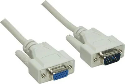 Produktbild von Verlängerung VGA Stecker auf Buchse, 5m, Good Connections®