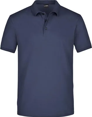 Produktbild von James+Nicholson JN710 | Herren Elastic Polo Piqué - Farbe: Navy - Größe: XL