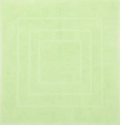 Produktbild von Betz Badvorleger 60x60 cm PALERMO Badematte Badteppich Duschvorleger 100% Baumwolle 680g/m²  Farbe: grün