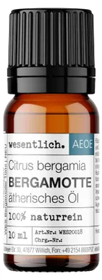Produktbild von Bergamotte (10ml) - naturreines, ätherisches Öl von wesentlich