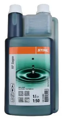 Produktbild von Stihl HP Super Zweitakt Motorenöl 1 Liter ( 07813198054 ) - 2 Stroke Oil - Low Smoke Oil