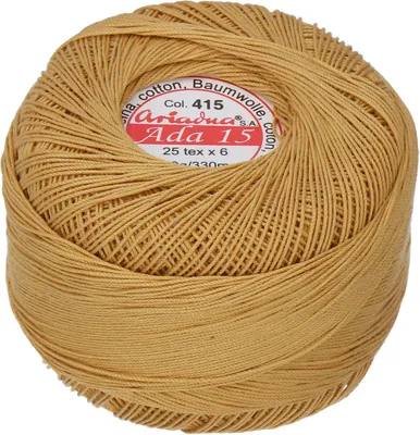 Obrázok produktu pre Priadza pre frivolitky Ada 15 50 g - 0415