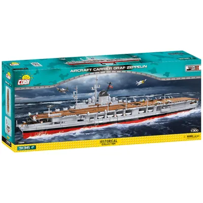 Obrázek produktu pro COBI Letadlová loď Graf Zeppelin, stavebnice (měřítko 1:300) - COBI COBI-4826 - (Hračky / Stavebnice)