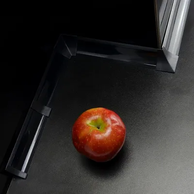 Produktbild von Schwarz Winkelleisten 23x23mm 3m Tischplatten Abschlussleisten