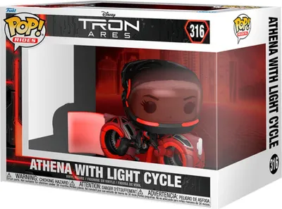 Obrázok produktu pre Funko POP! Figurki: Tron Ares z Motocyklem Świetlnym - 15 cm