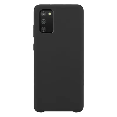 Zdjęcie produktu dla Silicone Case elastyczne silikonowe etui pokrowiec Samsung Galaxy A03s czarny