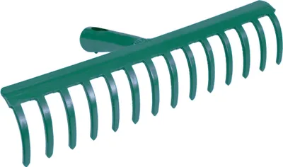 Produktbild von Metallrechen 34 cm, 14 Zinken, ohne Stiel