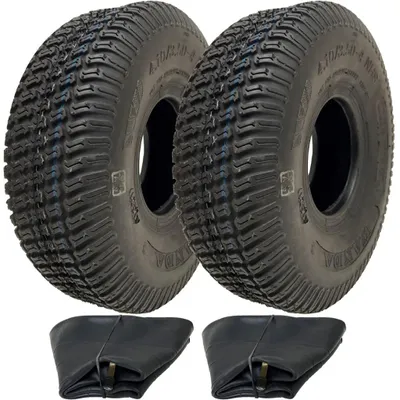 Obrázok produktu pre Sada 2 ks - 4.10/3.50-4 4vrstvová pneumatika Wanda P332 Grass TL & 4.10/3.50-4 / 4.00-4 / 1