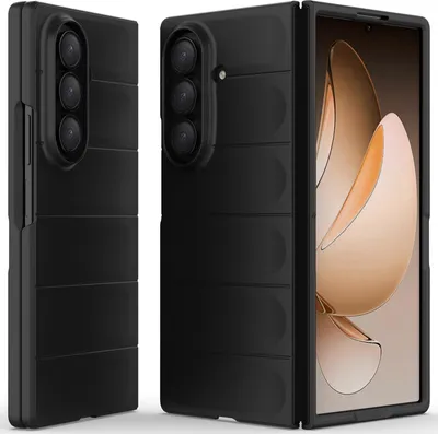Obrázek produktu pro Pouzdro pro Samsung Galaxy Z Fold 7 Tvrdé PC Matné Nárazuvzdorné Protiskluzové Pouzdro černé