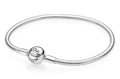 Image de Pandora Moments Bracelet à maillons serpent 590728 Bracelet pour femme, circonférence du bracelet:23cm