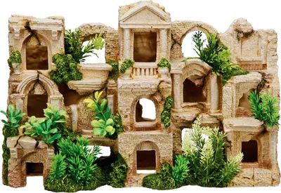 Produktbild von Nobby Aquariendekoration Fisch Habitat mit Pflanzen