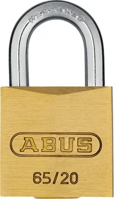 Produktbild von Abus 65/20 Vorhängeschloss 20 x 3,5 mm pro Stück Gold