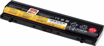 Produktbild von T6 Power Akku für Lenovo ThinkPad L570 20JR, Li-Ion, 10,8 V, 5200 mAh (56 Wh), schwarz
