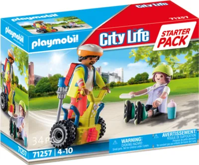Produktbild von PLAYMOBIL City Life 71257 Starter Pack Rettung mit Balance-Racer