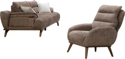 Produktbild von Sofa Polstergarnitur Sessel Couchgarnitur Couchgarnitur Sofa-Set Sitzgruppe