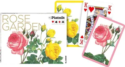 Produktbild von Spielkarten Rose Garden 2x55 Blatt im Doppeletui