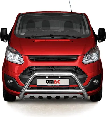 Immagine prodotto di Protezione paraurti anteriore per Ford Transit Custom 2012-2018 ABE argento