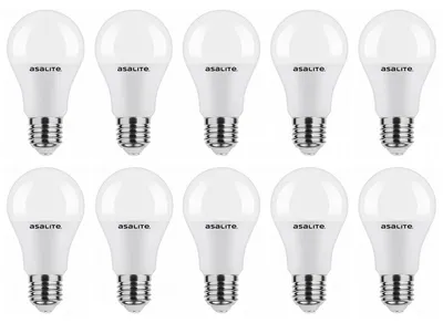 Produktbild von Asalite E27 LED-Lampe A60 7W 630lm 4000K neutralweiß 10 Stück