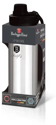 Produktbild von Thermos-Sportflasche 540 ml Edelstahl silber