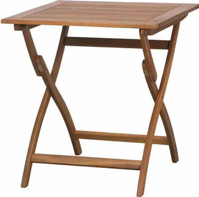 Produktbild von Lima Klapptisch 70x70x74 cm Gestell und Tischplatte Akazienholz
