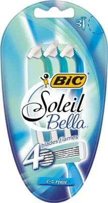 Produktbild von BIC Soleil Bella - Einwegrasierer - 4 blades - gemischt (Packung mit 3)