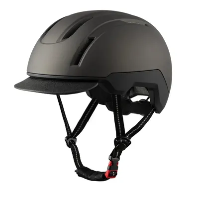 Produktbild von Fahrradhelm für Herren und Damen, leichter City-Helm 59–61 cm L (Doppelschalenkonstruktion, atmungsaktives Innenpolster
